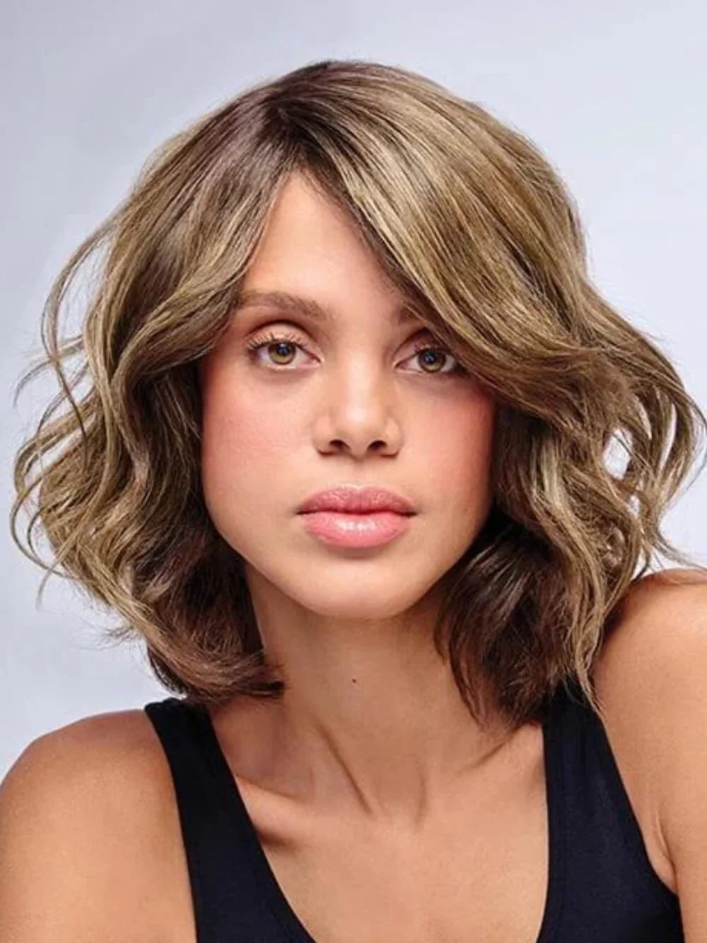 HAIRDO AU NATUREL WAVES TOPPER in R56/60 Silver Mist